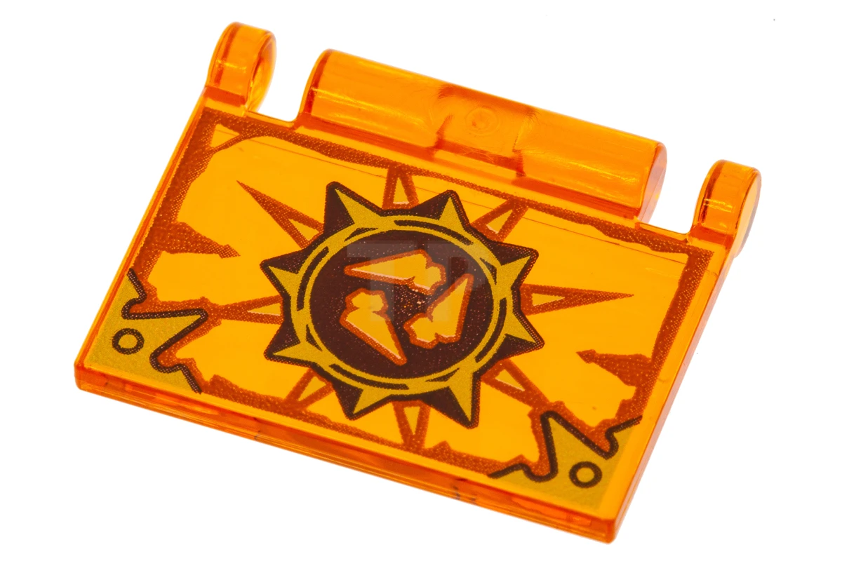 LEGO&reg; 6138486 - 24093pb007 - Book Cover with Nexo Knights Book of Destruction Bone Shards Pattern