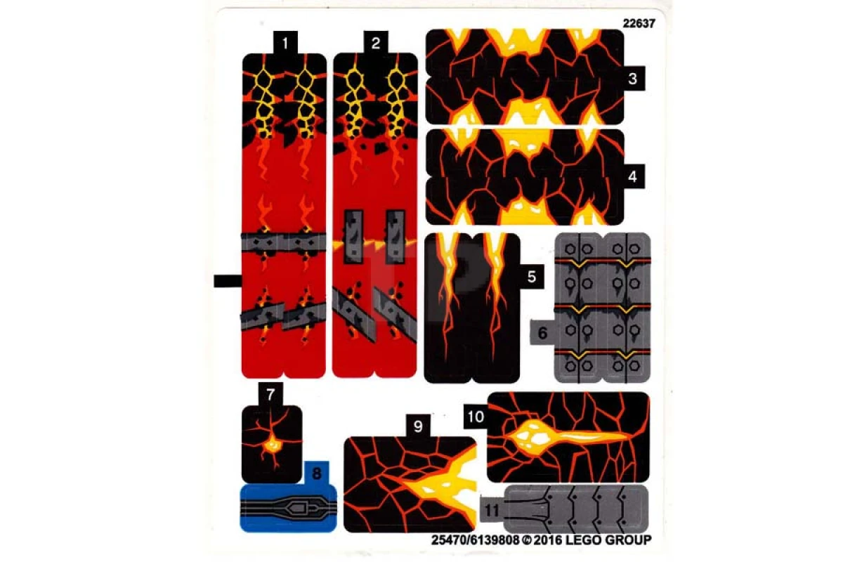 LEGO&reg; 6139808 - Sticker for Set 70321