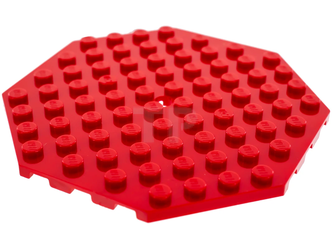 LEGO&reg; 89523 - 6126960 - Plate, Modified 10 x 10 Octagonal with Hole