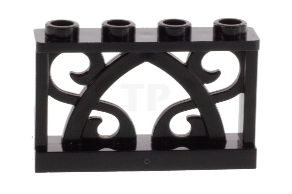 LEGO&reg; 6138726 - 19121 - Fence 1 x 4 x 2 Ornamented