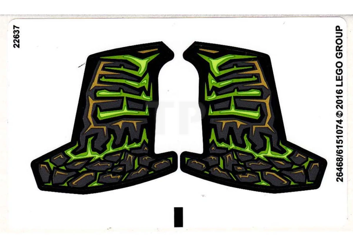 LEGO&reg;  - Sticker voor set 71316