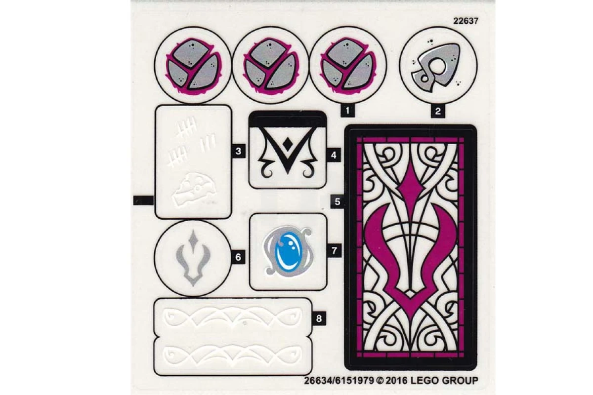 LEGO&reg; 6151979 - Aufkleber für Set 41179