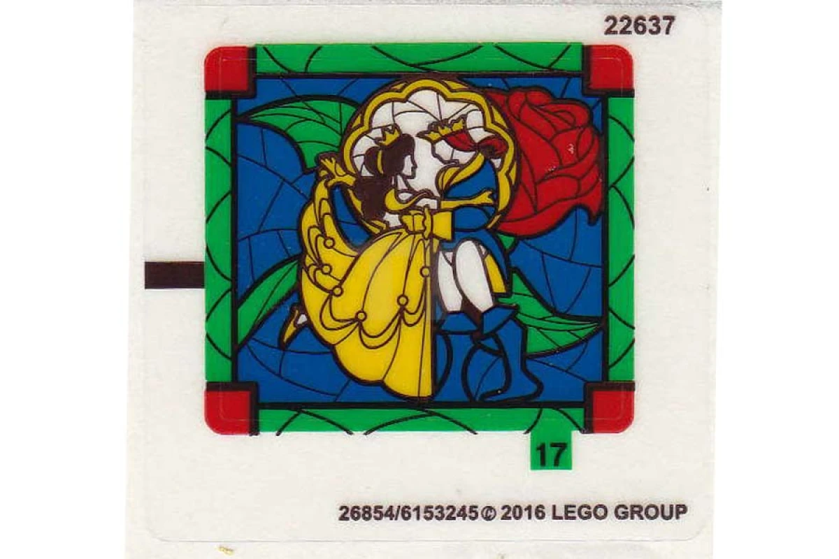 LEGO&reg; 6153245 - Autocollant pour l'ensemble 41067 - Feuille 2 (version internationale)