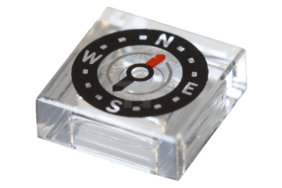 LEGO&reg; 6159720 - 3070pb106 - Tile 1 x 1 with Compass Pattern