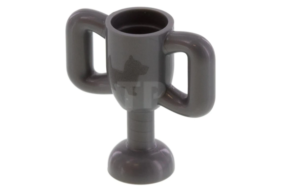 LEGO&reg; 6160287 - 10172pb001 - Minifigur, Utensil Trophäe Tasse klein mit Silberterrier Hundemuster