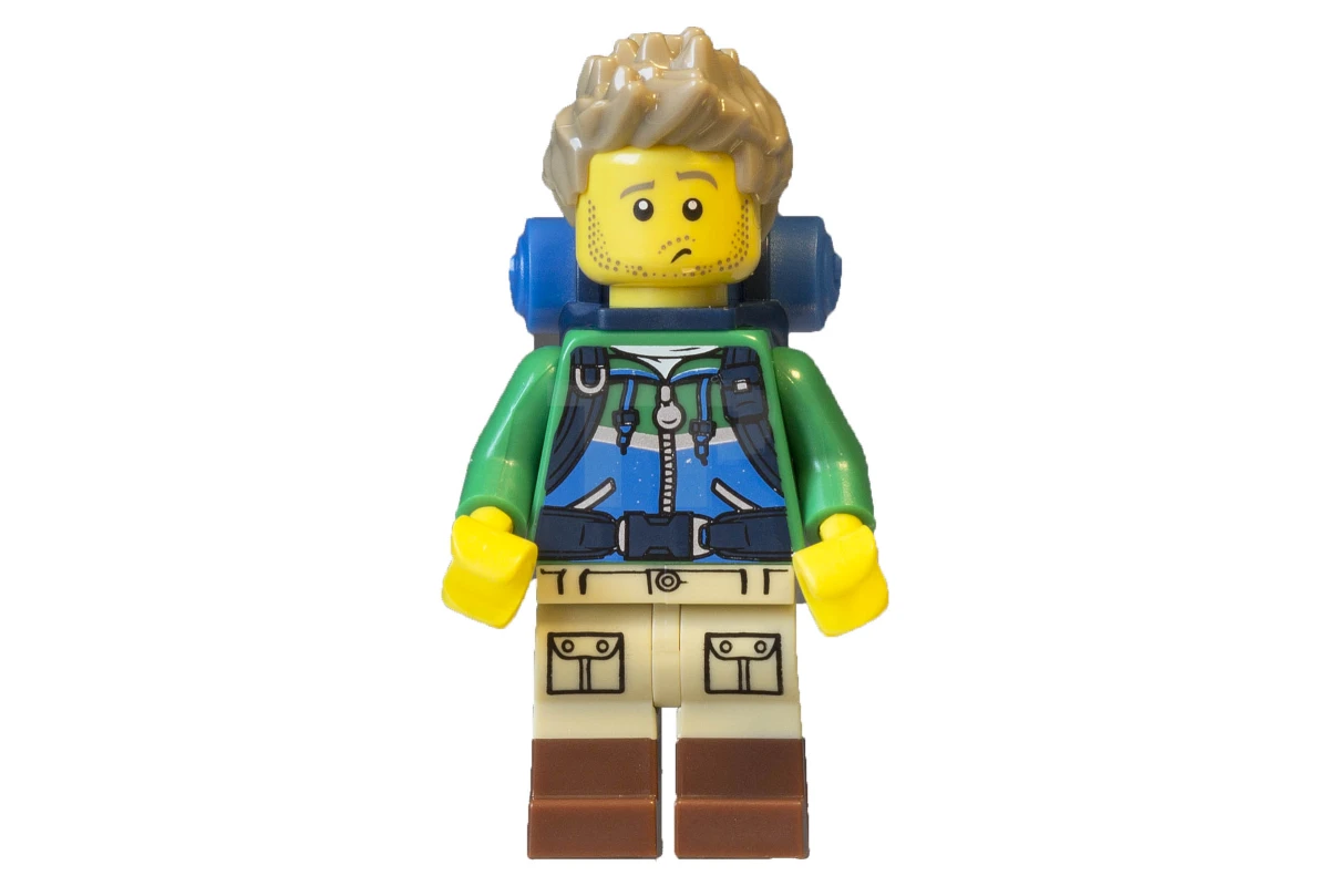 LEGO&reg; col249 Hiker (without accessories)