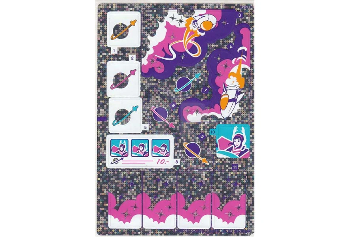 LEGO&reg;  - Sticker for Set 41128