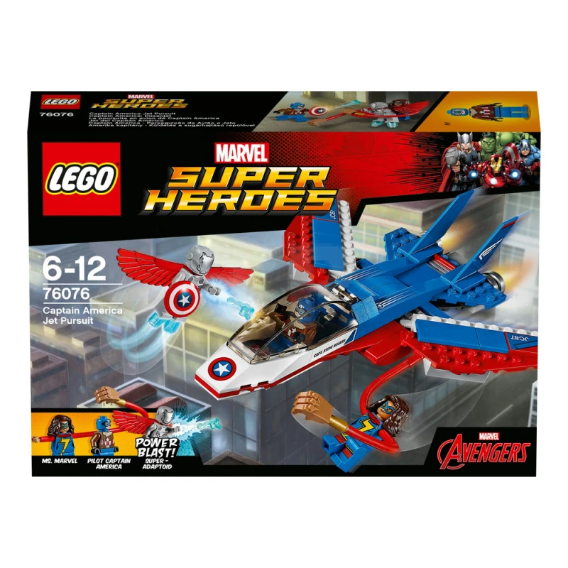 LEGO&reg; 76076 Captain America Jet Pursuit