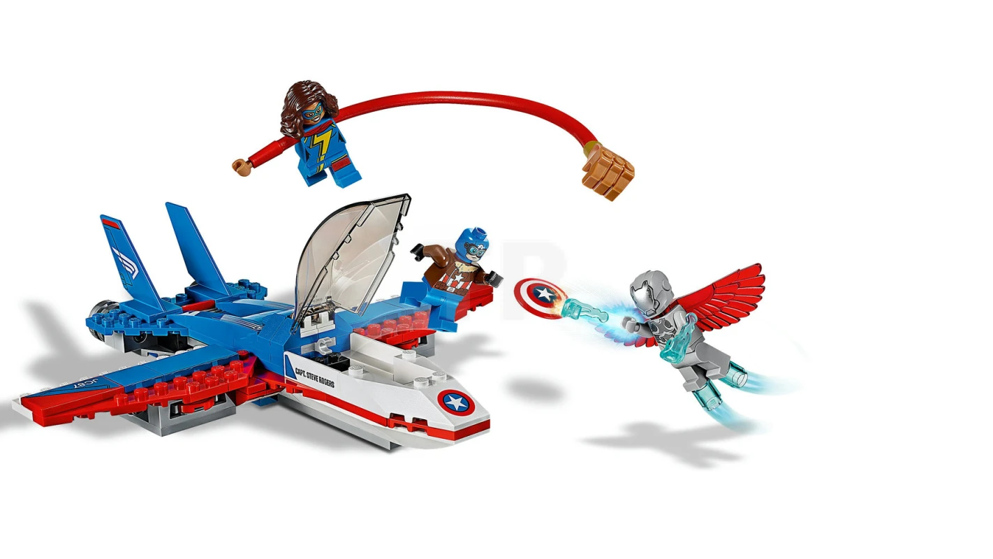 LEGO&reg; 76076 Captain America Jet Pursuit