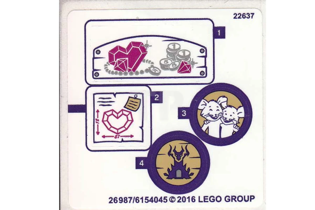 LEGO&reg;  - Sticker for Set 41177 (International Version)