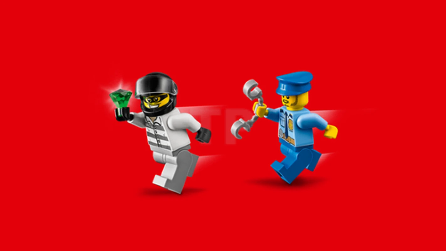LEGO&reg; 10735 Furgón de la policía en acción