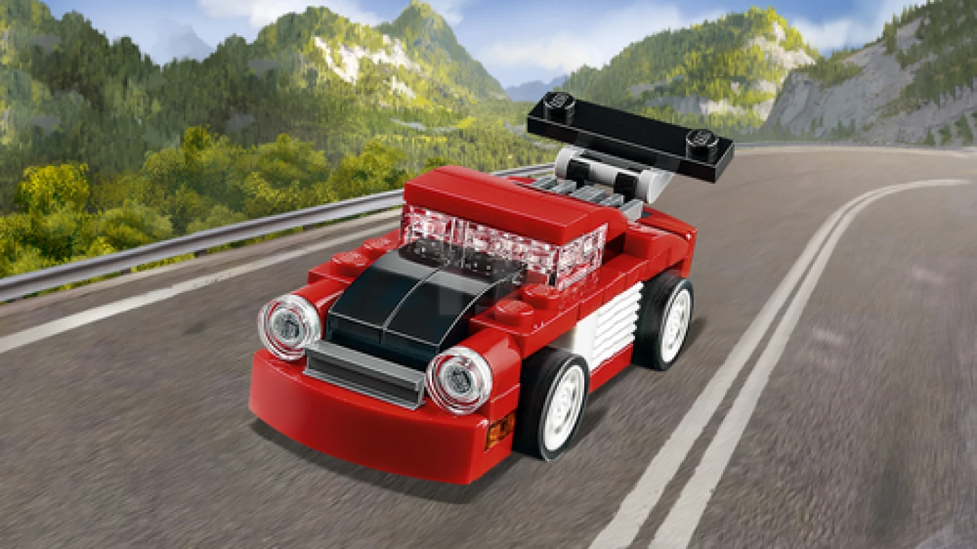 LEGO&reg; 31055 Red racer