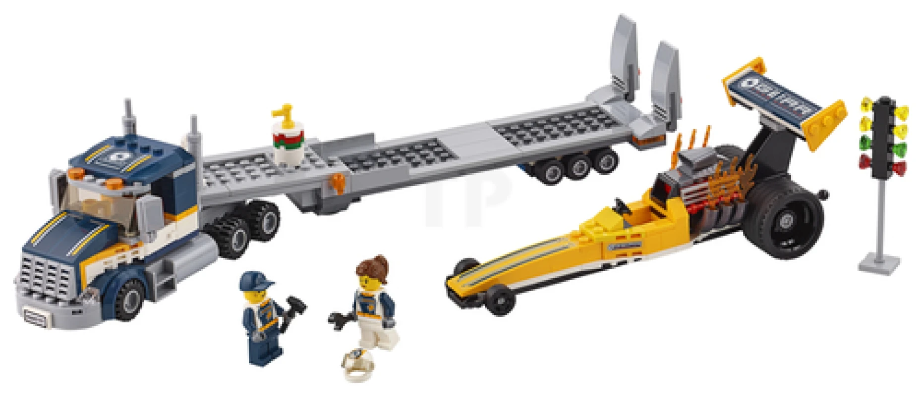 LEGO&reg; 60151 Dragster Transporter