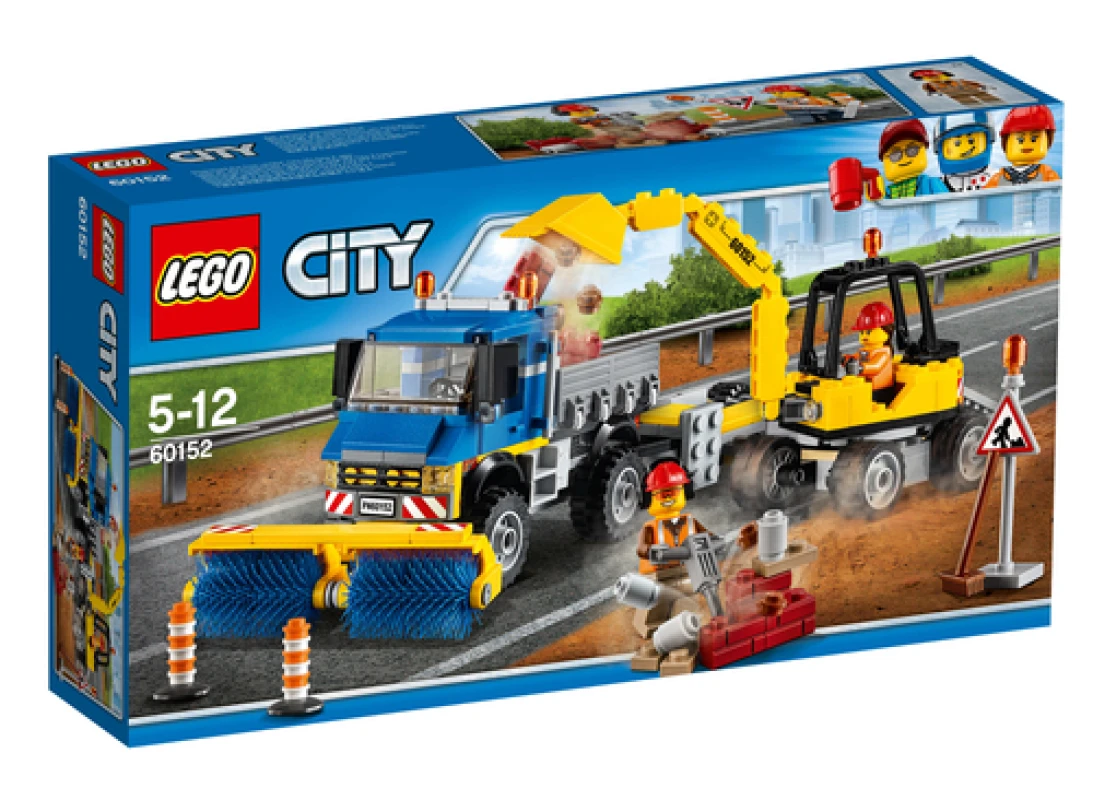 LEGO&reg; 60152 Sweeper & Excavator