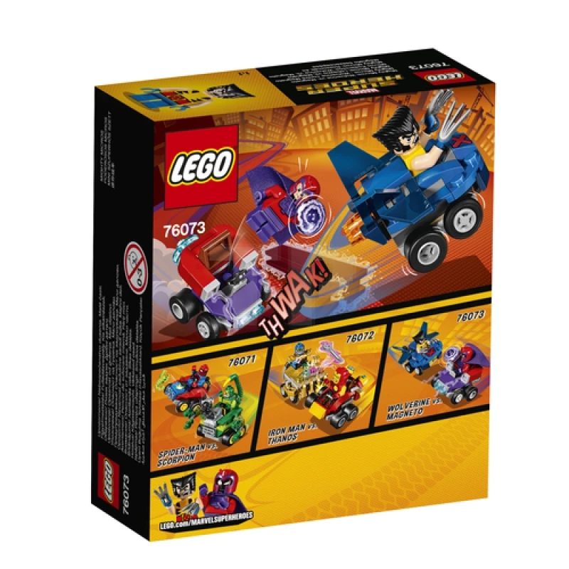 LEGO&reg; 76073 Mighty Micros: Wolverine vs. Magneto