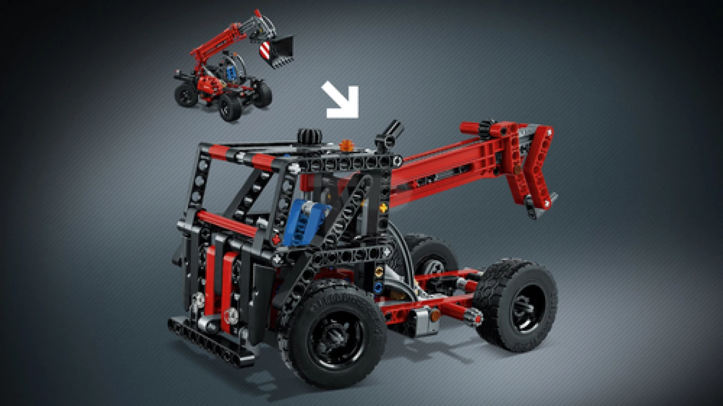 LEGO&reg; 42061 Telehandler