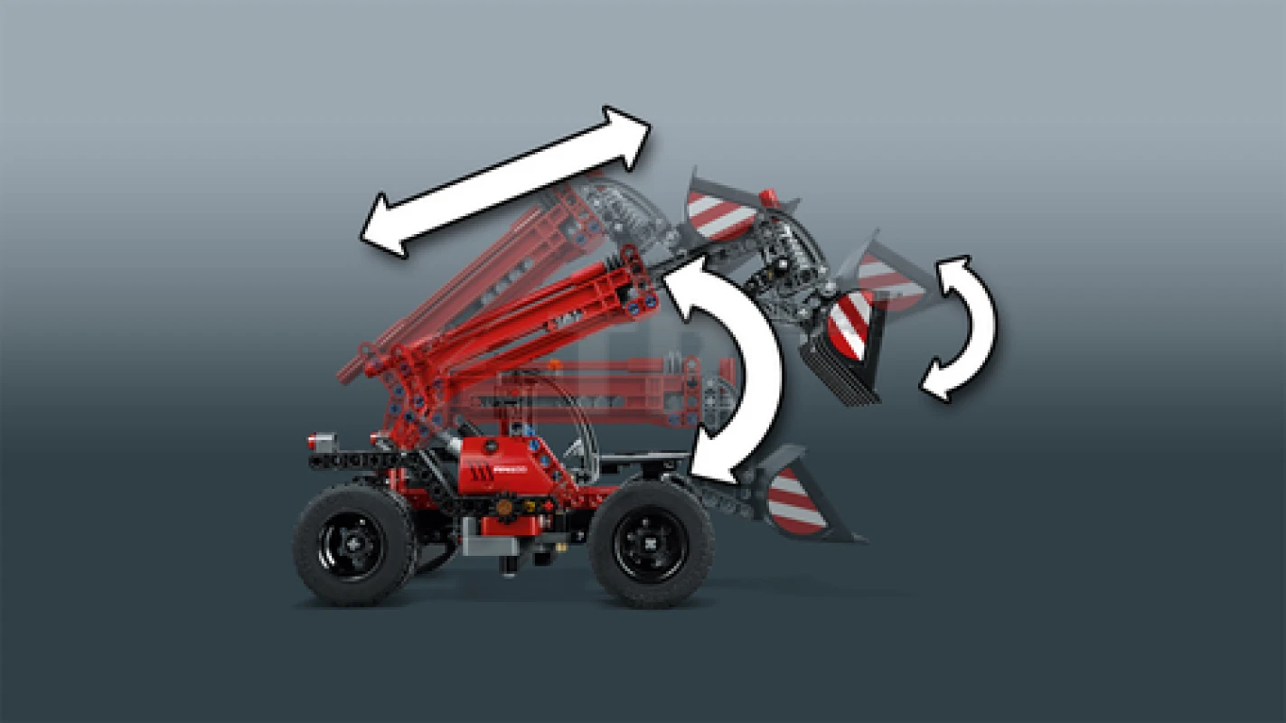 LEGO&reg; 42061 Telehandler