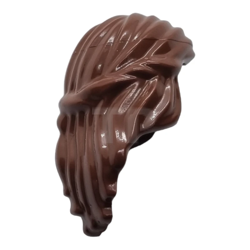 LEGO&reg; 4506003 - 59363 - Capelli Minifig, lunghezza media con treccia