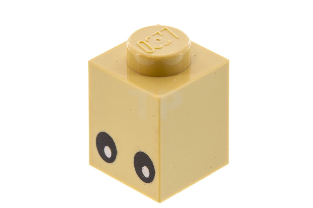 LEGO&reg; 6079045 - 3005pb023 - Brick 1 x 1 with Eyes Pattern