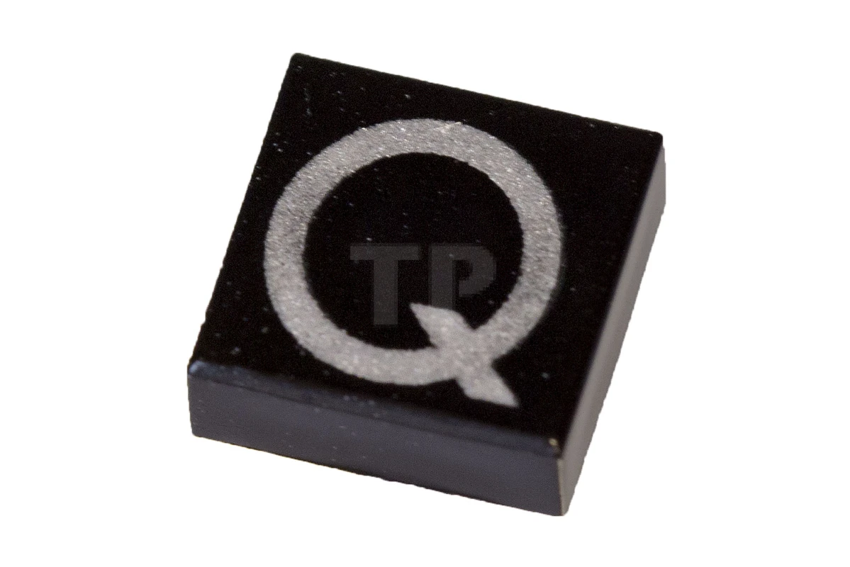 LEGO&reg; 6044169 - 3070pb025 - Fliese 1 x 1 mit Großbuchstaben Q-Muster