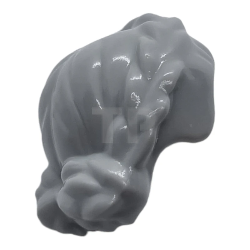 LEGO&reg; 6134394 - 64807 - Hair Minifig, Short with Braid on Top