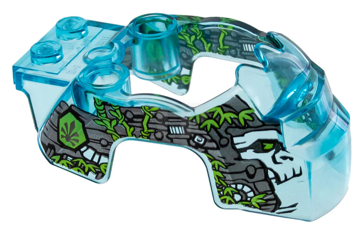 LEGO&reg; 6036848 - 11122pb02 - Flywheel Fairing Gorilla Shape with Pattern