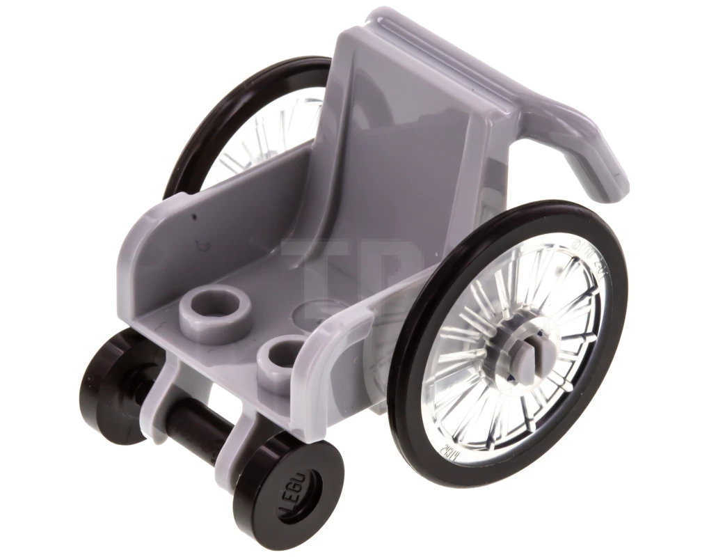 LEGO&reg;  - 24312c01 - Rollstuhl - Sitz und Räder komplett