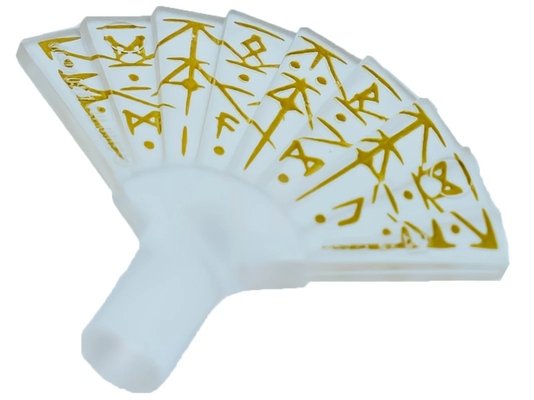 LEGO&reg; 6157651 - 27291pb01 - Figine, éventail à ustensiles avec motif de runes.