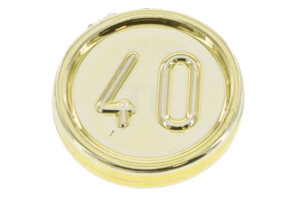 LEGO&reg; 70501d -  - Minifig, Utensil Coin Type 1 with 40 Mark