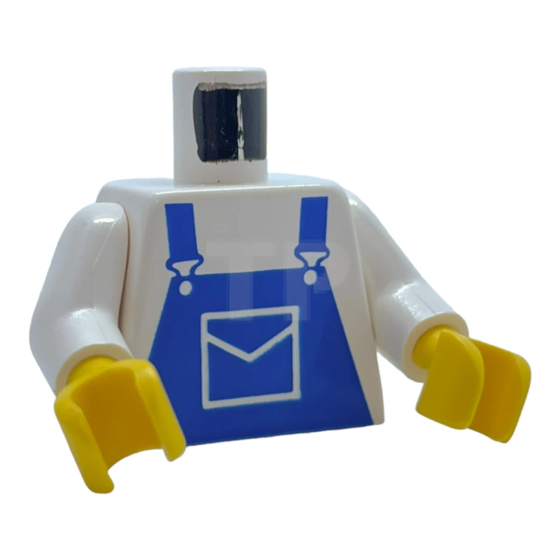 LEGO&reg;  - 973pb0201c01 - Torso (complete) Minifig with Overalls Pattern