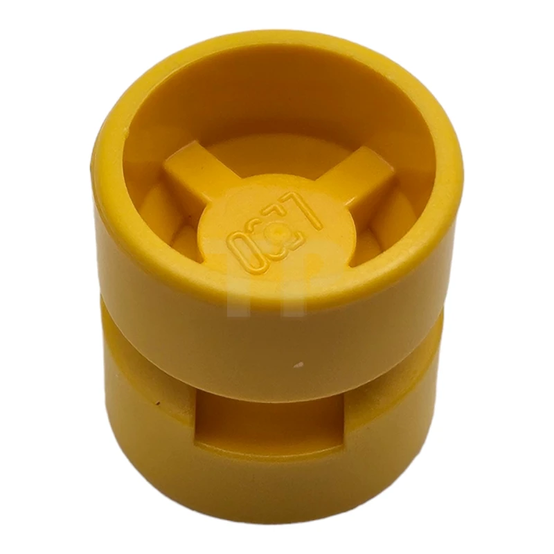 LEGO&reg; 601424 - 6014a - Wiel 11mm D. x 12mm, Gat rond voor pin wielhouder