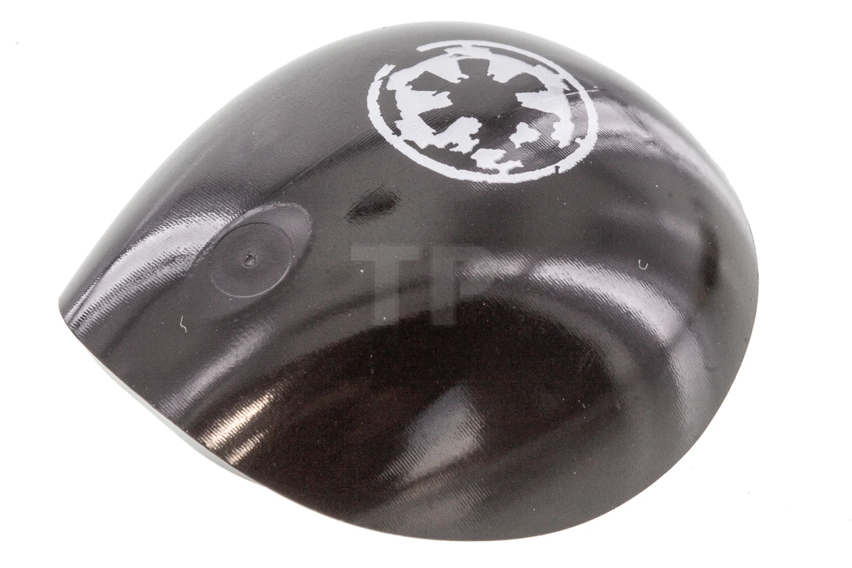 LEGO&reg; 6158296 - 21560pb02 - Armure, coque d'épaule avec connecteur et SW Imperial Weathered Pattern (modèle usé par les intempéries).