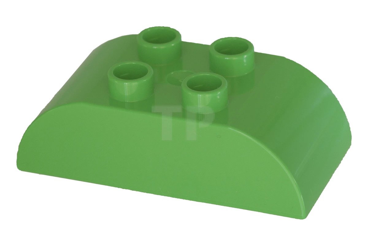 LEGO&reg; 4648246 - 98223 - DUPLO Brick 2 x 4 Curved Top