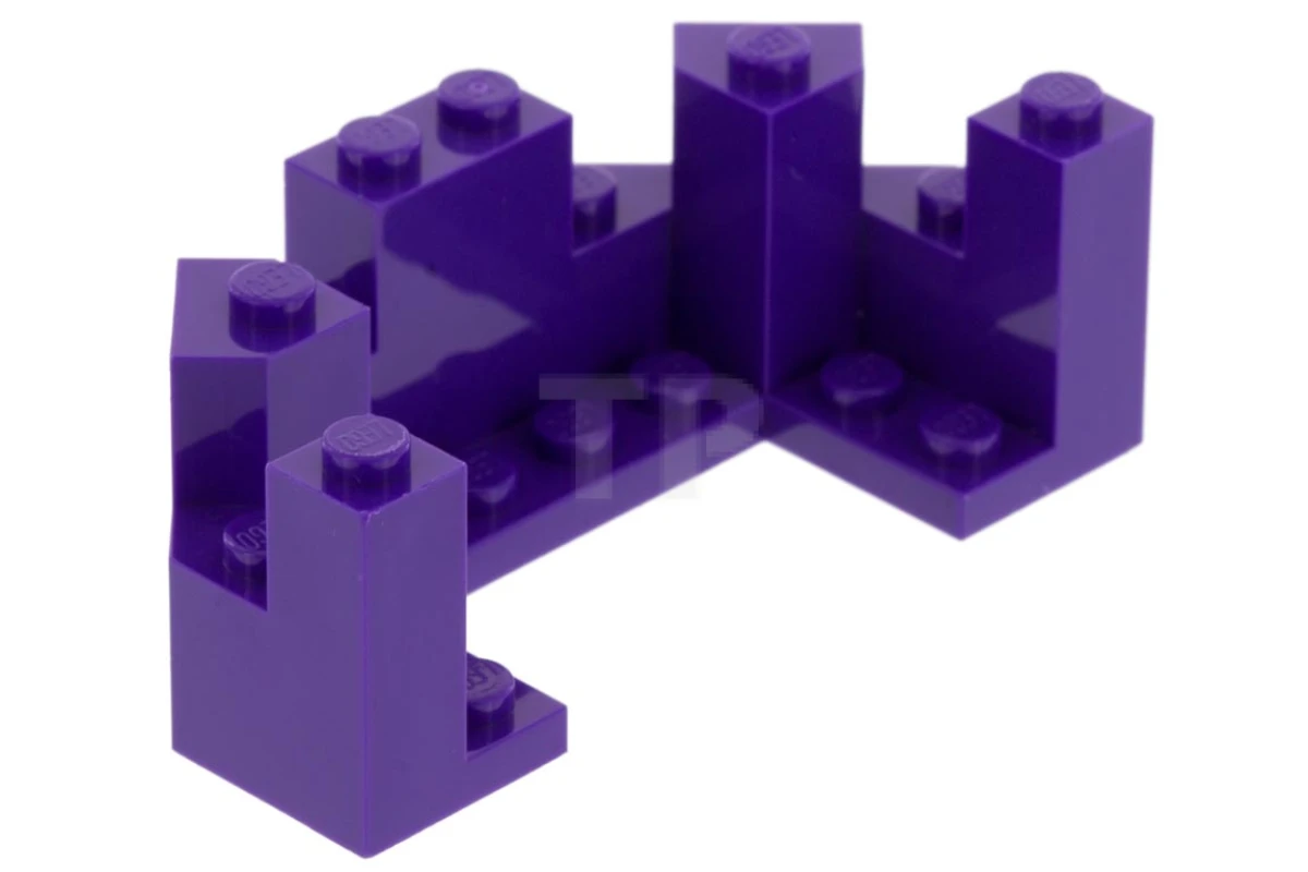 LEGO&reg; 6169694 - 6066 - Castle Turret Top 4 x 8 x 2 1/3