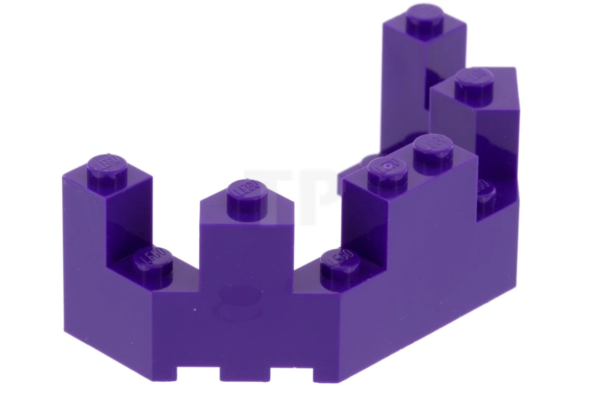 LEGO&reg; 6169694 - 6066 - Castle Turret Top 4 x 8 x 2 1/3
