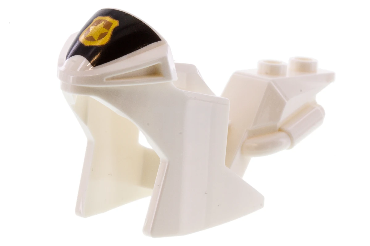 LEGO&reg; 6228567 - 18895pb10 - Motorcycle Fairing, Sport Bike with Windshield and Badge Pattern