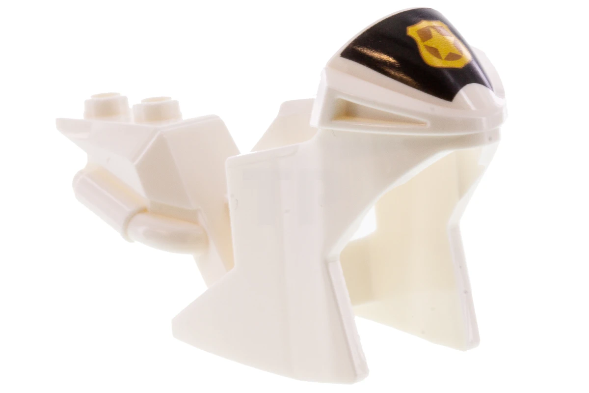 LEGO&reg; 6228567 - 18895pb10 - Motorcycle Fairing, Sport Bike with Windshield and Badge Pattern