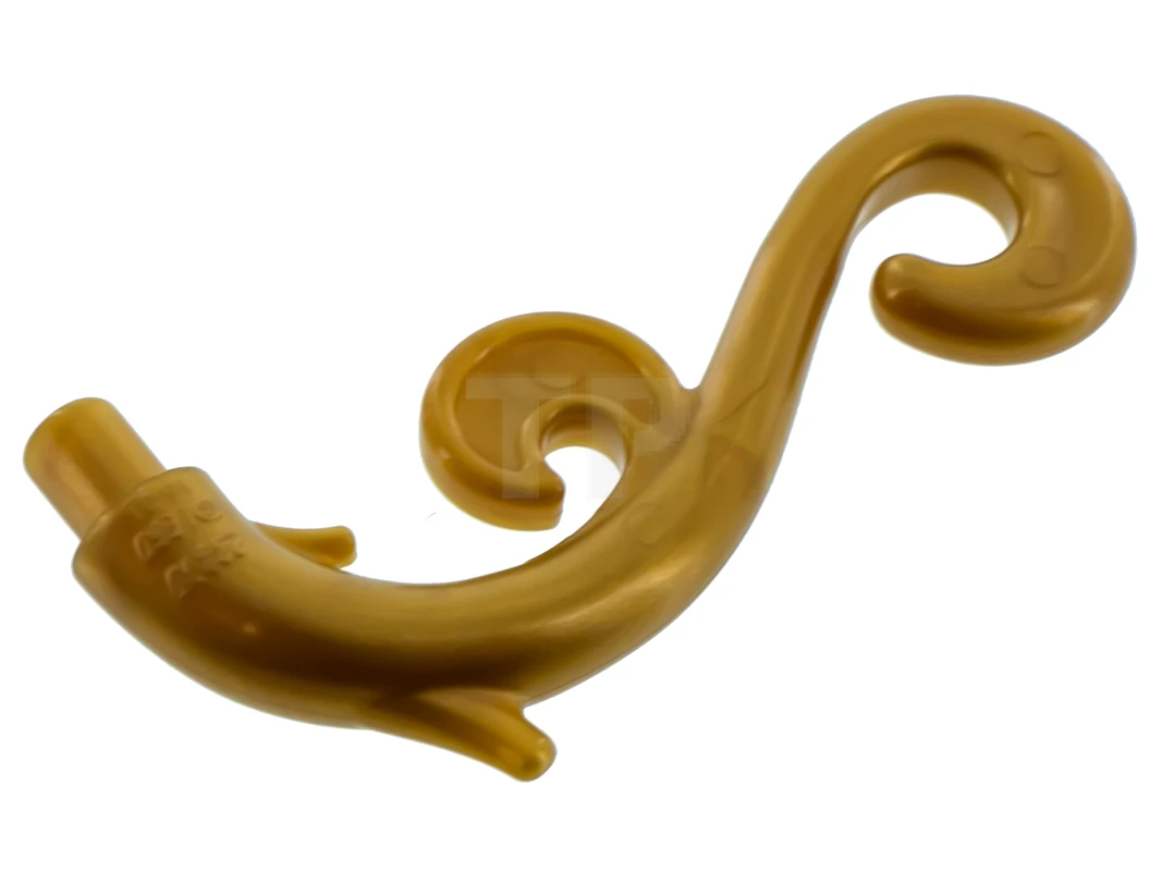 LEGO&reg; 6172437 - 28870 - Plant Stem, Curved with 2 Thorns and 2 Swirls