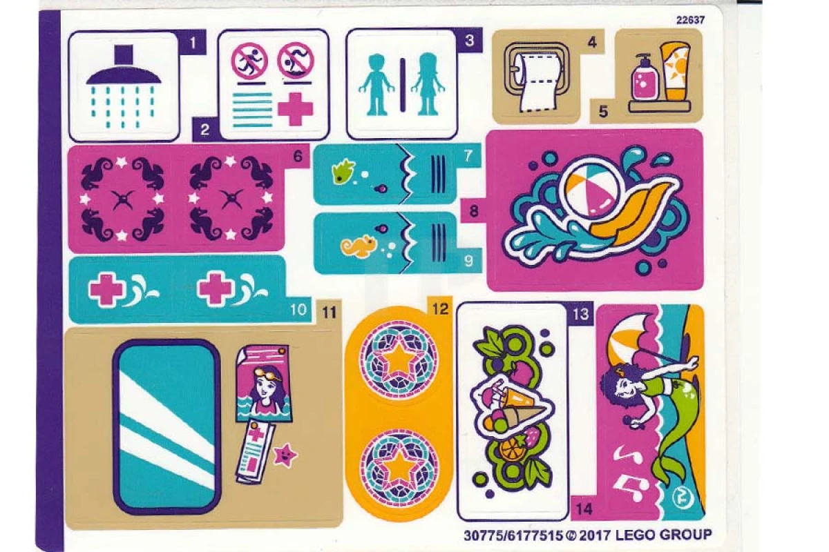 LEGO&reg;  - Sticker for Set 41313 (International Version)