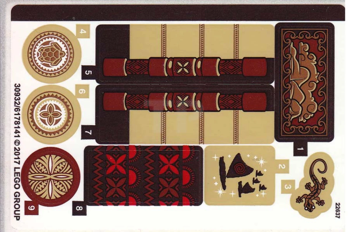 LEGO&reg;  - Pegatina para Set 41149