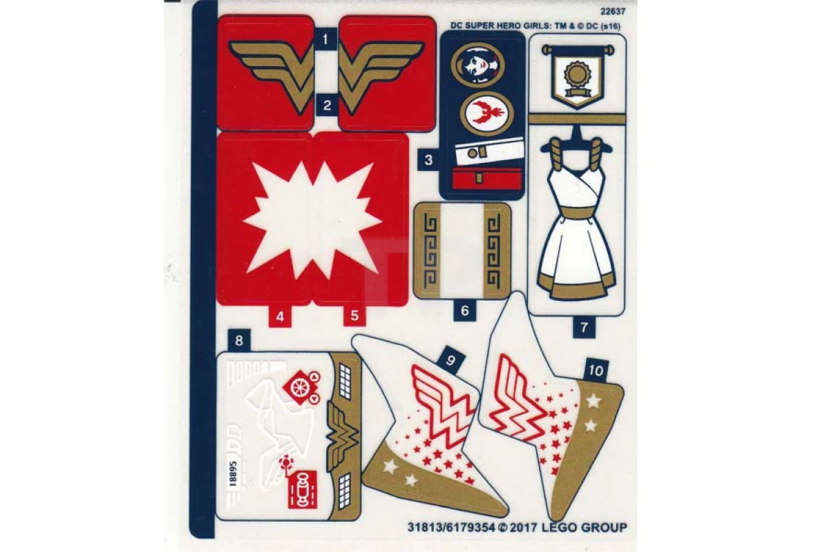 LEGO&reg; 6179354 - Sticker for Set 41235