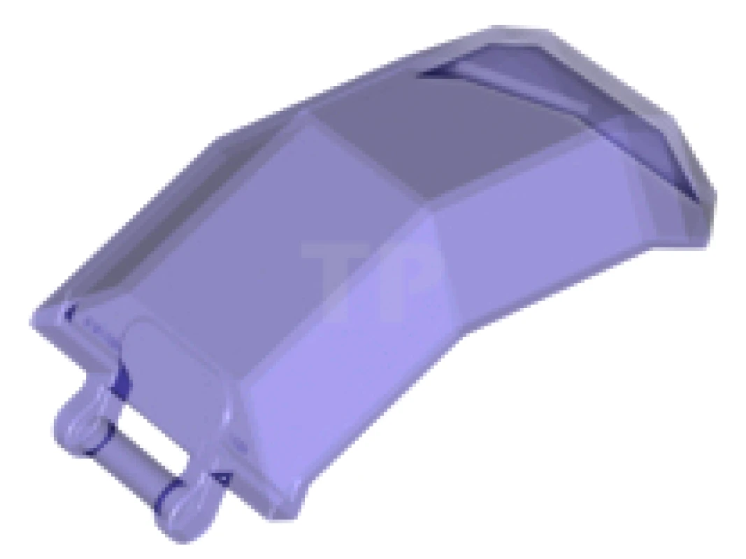 LEGO&reg; 6173792 - 11289 - Windscreen 4 x 4 x 4 2/3 with Handle