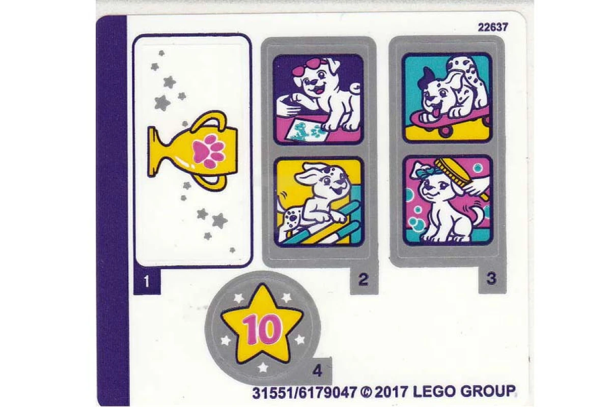 LEGO&reg;  - Sticker for Set 41300 (International Version)