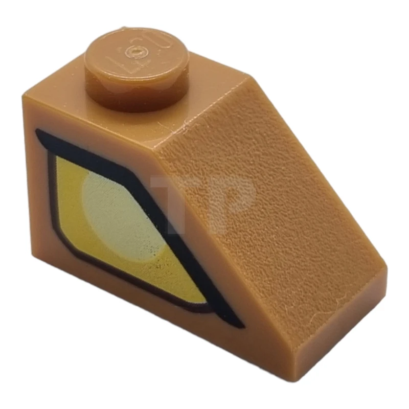 LEGO&reg; 6172479 - 3040pb015R - Slope 2 x 1 - 45° Clayface Eye Pattern (Right Side)