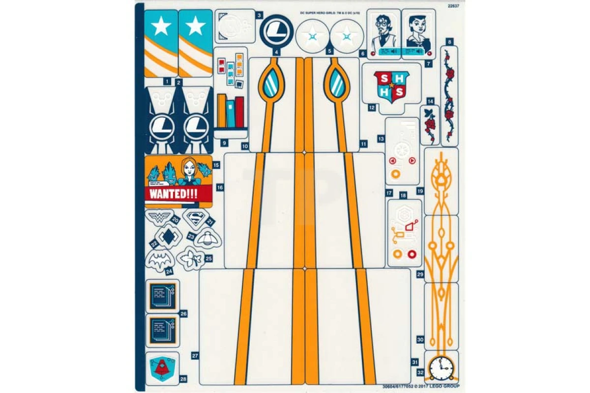 LEGO&reg;  - Sticker for Set 41232 (International Version)