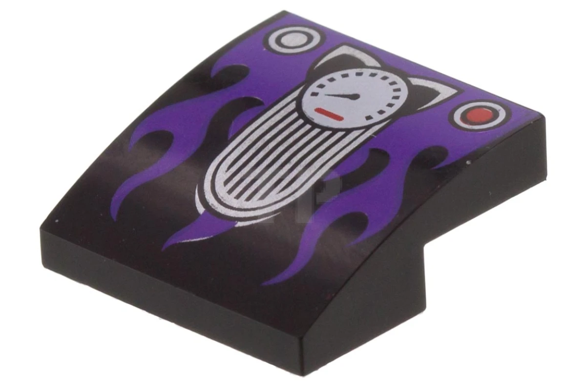 LEGO&reg; 6172456 - 15068pb094 - Pendiente 2 x 2 x 2/3 Curvado con patrón de velocímetro