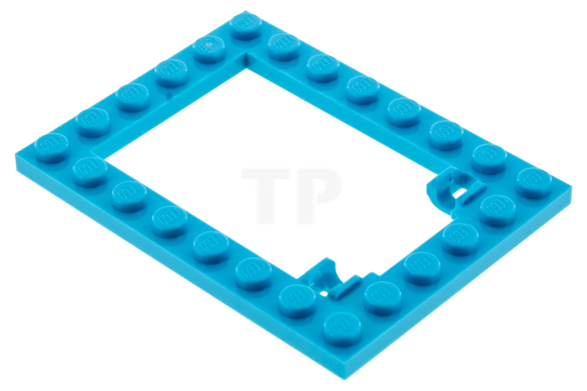 LEGO&reg; 6177218 - 92107 - Plate 6 x 8 Trap Door Frame Horizontal (Long Pin Holders)