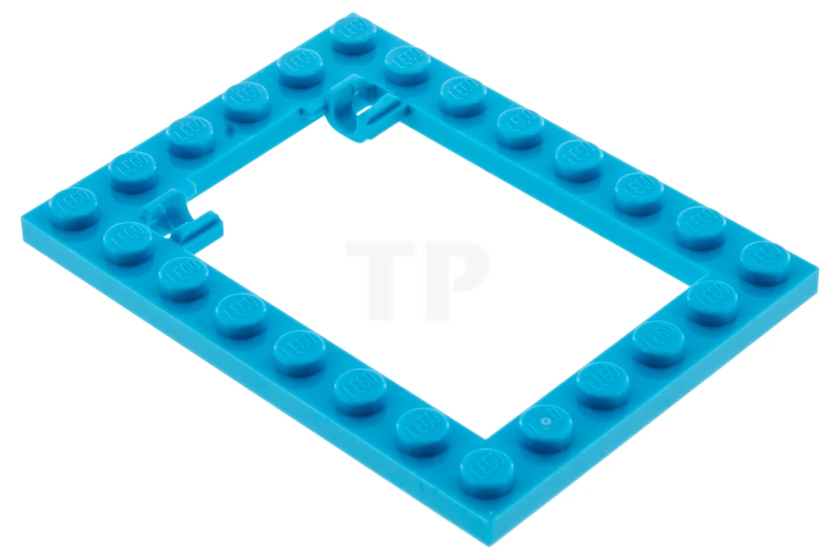 LEGO&reg; 6177218 - 92107 - Plate 6 x 8 Trap Door Frame Horizontal (Long Pin Holders)