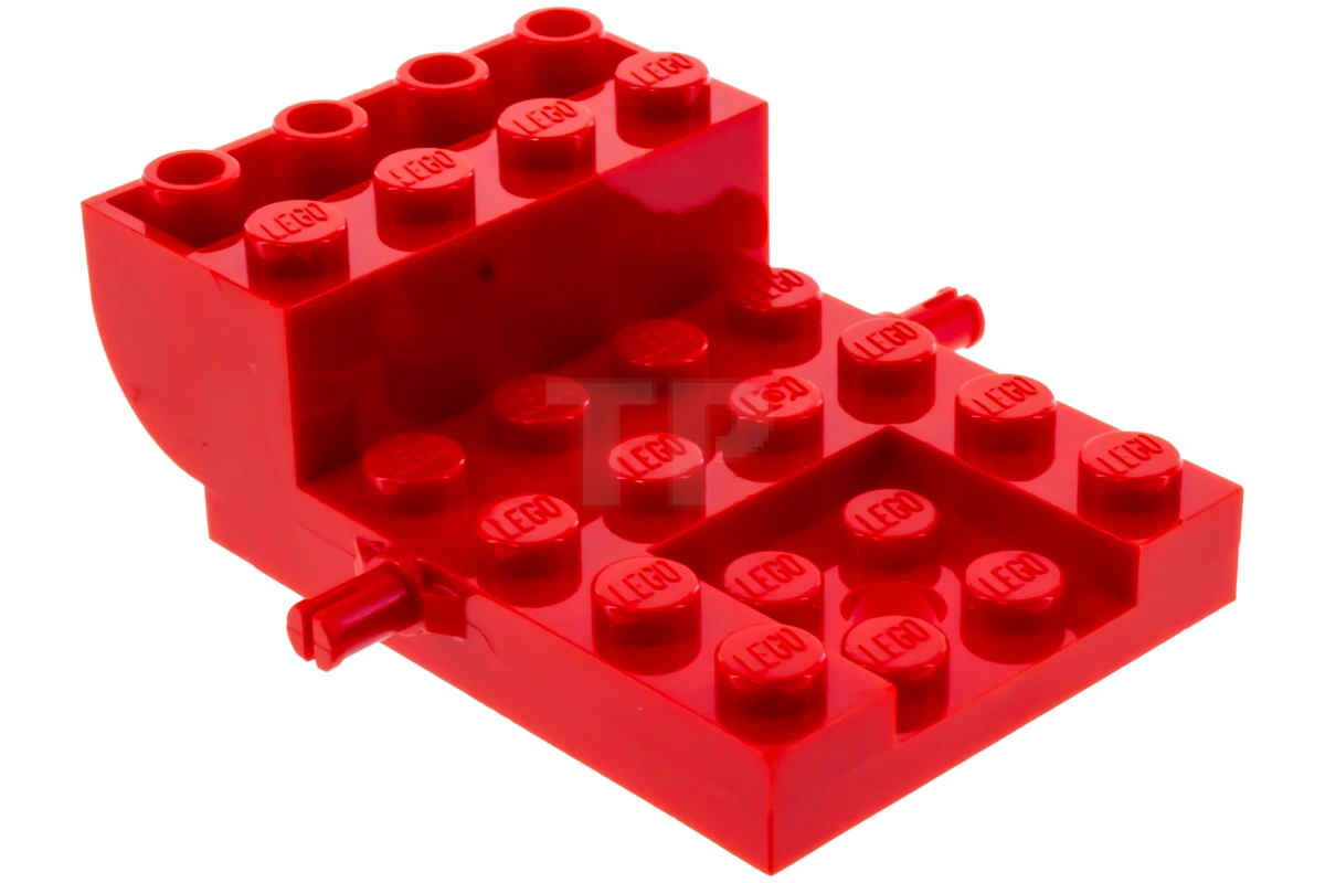 LEGO&reg; 6176286 - 24055 - Véhicule, base 4 x 6 x 1 2/3 courbée