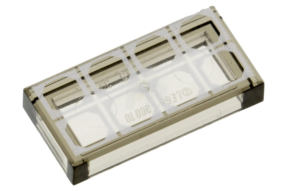 LEGO&reg; 6251605 - 3069pb0551 - Piastrelle 1 x 2 con motivo a contorni ottagonali